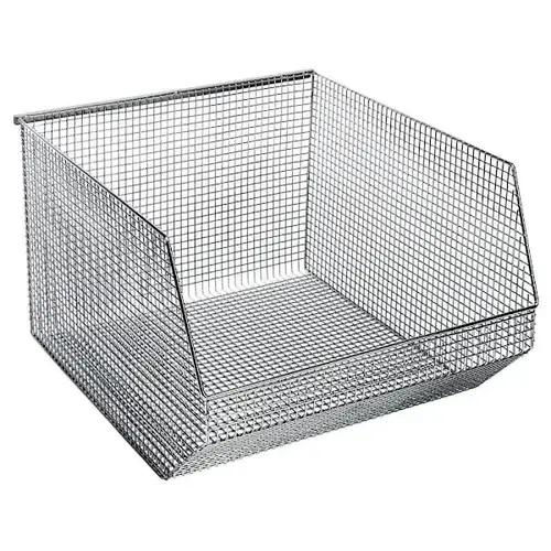 Mesh Stack 18-1/2"D X 17"W X 11-1/4"H Chrome - pack of 5 Mesh Stack 18-1/2"D X 17"W X 11-1/4"H Chrome - pack of 5