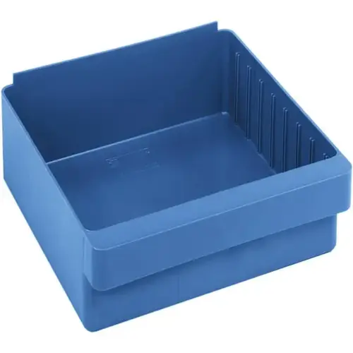 Euro Drawer 11-7/8"L X11-1/8"W X 4-5/8"H Blue - pack of 12 Euro Drawer 11-7/8"L X11-1/8"W X 4-5/8"H Blue - pack of 12