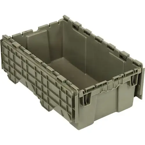 Distribution Bin, Attached-Lid, 11-9/16"W x 19-5/8"D x 7-1/2"H Distribution Bin, Attached-Lid, 11-9/16"W x 19-5/8"D x 7-1/2"H