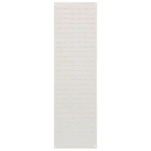 Louvered Panel Wall Mounted 18"L X 61"H Oyster White Powder-Coated Louvered Panel Wall Mounted 18"L X 61"H Oyster White Powder-Coated