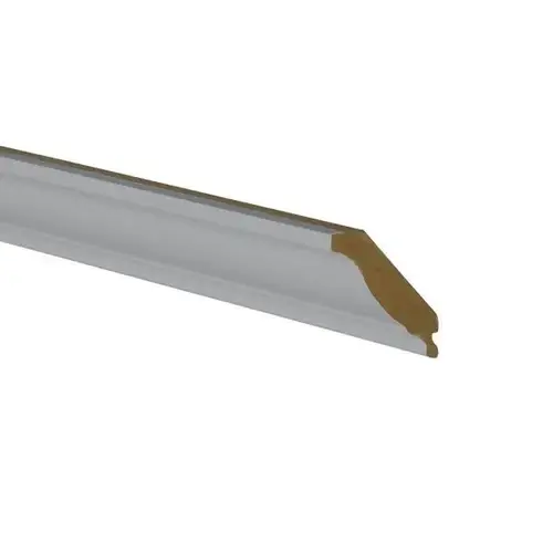Newport 96 In. W X 2.325 In. D X 3 In. H In Solid Wood Kitchen Cabinet Crown Molding In Pearl Gray Newport 96 In. W X 2.325 In. D X 3 In. H In Solid Wood Kitchen Cabinet Crown Molding In Pearl Gray