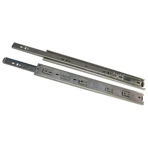 TT100 20" Drawer Slides with 100lb Capacity Full Extension, Side-Mount, Zinc TT100 20" Drawer Slides with 100lb Capacity Full Extension, Side-Mount, Zinc