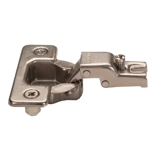Grass TEC 872 Self-Close 1/2" Overlay Face-Frame Hinges Nickel, 110 degree Dowel Grass TEC 872 Self-Close 1/2" Overlay Face-Frame Hinges Nickel, 110 degree Dowel