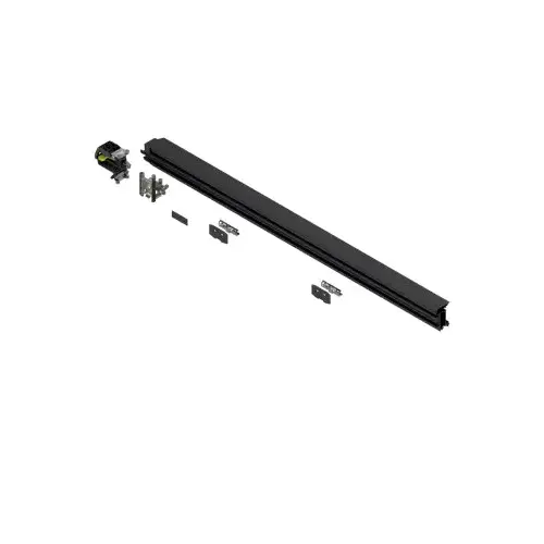 REVEGO duo Right Hand Double Door Track Set, Black, 1050 mm REVEGO duo Right Hand Double Door Track Set, Black, 1050 mm