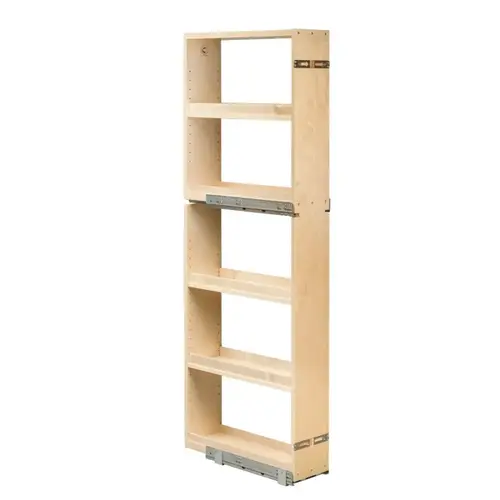 Century Cascade Birch 59"T 5-Shelf Pull Out Pantry with Soft-Close Slides, CASTP70-60PF Century Cascade Birch 59"T 5-Shelf Pull Out Pantry with Soft-Close Slides, CASTP70-60PF