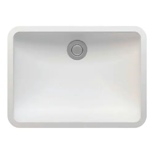 Andy Series ADA Undermount Vanity Sink, No Overflow, Arctic White Andy Series ADA Undermount Vanity Sink, No Overflow, Arctic White