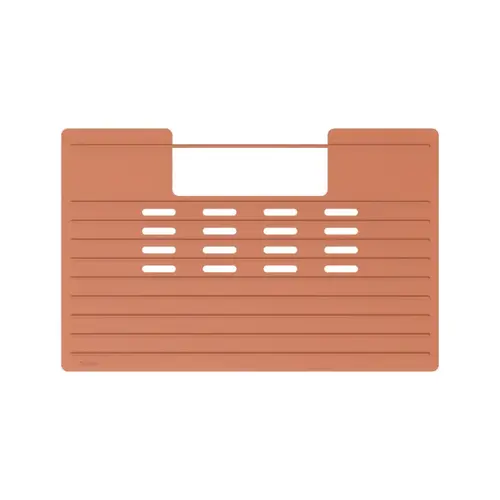 Vanity Bath Mat, Burnt Orange Vanity Bath Mat, Burnt Orange