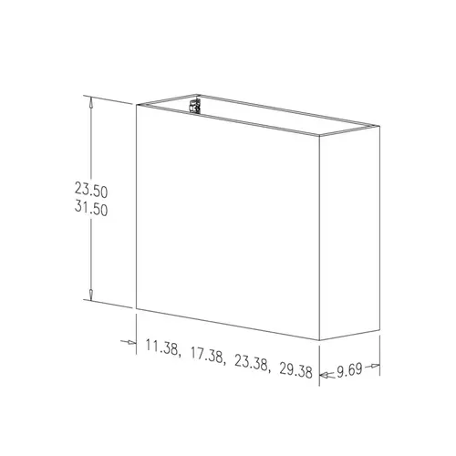 42" Wall Mount Chimney for Signature Series Range Hood Covers, Paint Grade 42" Wall Mount Chimney for Signature Series Range Hood Covers, Paint Grade