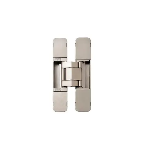 Sugatsune HES3D Concealed 3-Way Hinge, 1-1/8" Min. Door Thickness, Dull Nickel Sugatsune HES3D Concealed 3-Way Hinge, 1-1/8" Min. Door Thickness, Dull Nickel