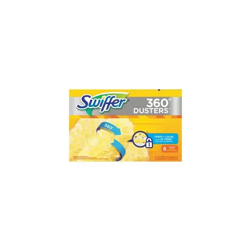 SWIFFER 00037000216209 Swiffer 360 Duster 6X4 IN Fiber Yellow ...
