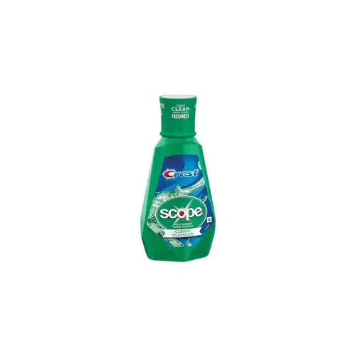 Scope Mouthwash 1.2 FLOZ Mint Green - pack of 180 Scope Mouthwash 1.2 FLOZ Mint Green - pack of 180
