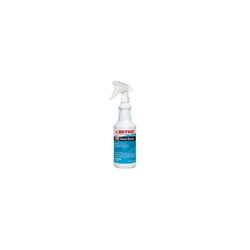 Best Scent Odor Eliminator Ocean Breeze RTU 32 FLOZ Turquoise - pack of 12 Best Scent Odor Eliminator Ocean Breeze RTU 32 FLOZ Turquoise - pack of 12