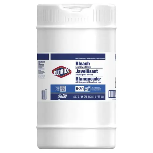 Pro Line Clorox Bleach 15 GAL Liquid Closed Loop Clear Pro Line Clorox Bleach 15 GAL Liquid Closed Loop Clear