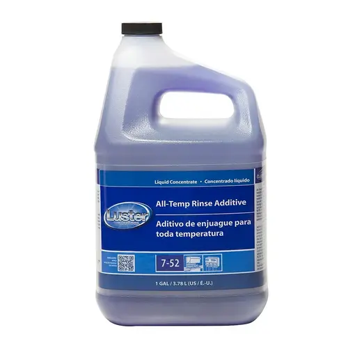 Luster Professional Rinse Aid 1 GAL All Temperature Liquid - pack of 4 Luster Professional Rinse Aid 1 GAL All Temperature Liquid - pack of 4