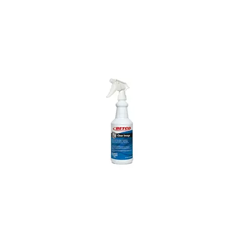 Clear Image Rain Fresh Window & Glass Cleaner 32 FLOZ RTU Foam Phosphate-Free Flammable Blue - pack of 12 Clear Image Rain Fresh Window & Glass Cleaner 32 FLOZ RTU Foam Phosphate-Free Flammable Blue - pack of 12