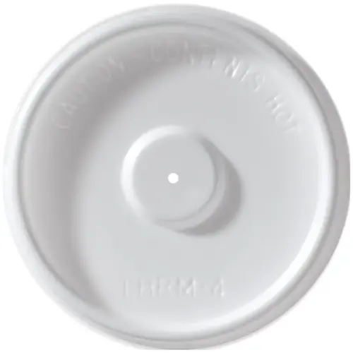 Lid Plastic White For 4 OZ Hot Cup Vented - pack of 1000 Lid Plastic White For 4 OZ Hot Cup Vented - pack of 1000