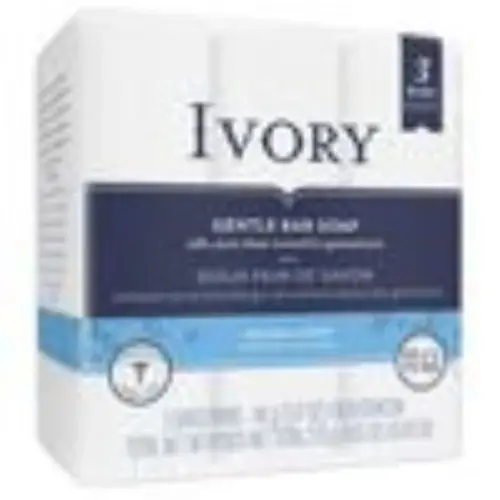 Simply Ivory Soap Bar 3.1 OZ White Wrapped - pack of 72 Simply Ivory Soap Bar 3.1 OZ White Wrapped - pack of 72