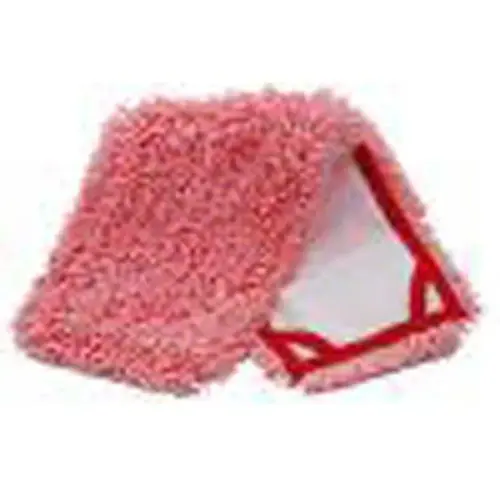 Mop 18 IN Red Microfiber Loop End Pocket Mop 18 IN Red Microfiber Loop End Pocket