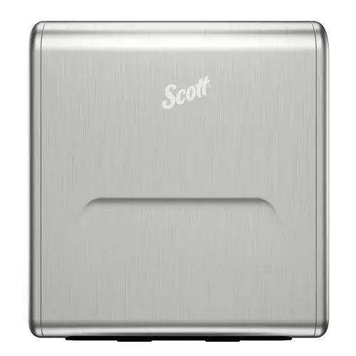 Scott Professional Paper Towel Dispenser 13.97X16.1X4.88 IN Stainless Steel Wall Mount Scott Professional Paper Towel Dispenser 13.97X16.1X4.88 IN Stainless Steel Wall Mount