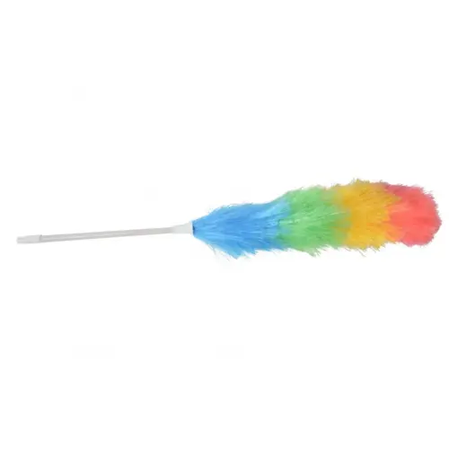 Duster 24 IN White Blue With Handle Reusable Duster 24 IN White Blue With Handle Reusable