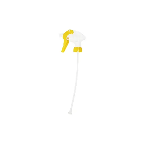 Impact Trigger Sprayer 9.875 IN Plastic Yellow White Impact Trigger Sprayer 9.875 IN Plastic Yellow White