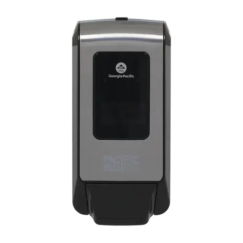 Pacific Blue Ultra Soap Dispenser 4.4X5.66X11.49 IN Silver Black Plastic Pacific Blue Ultra Soap Dispenser 4.4X5.66X11.49 IN Silver Black Plastic