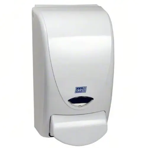 Proline Hand Sanitizer & Soap Dispenser Foam White Plastic Green Tip Proline Hand Sanitizer & Soap Dispenser Foam White Plastic Green Tip