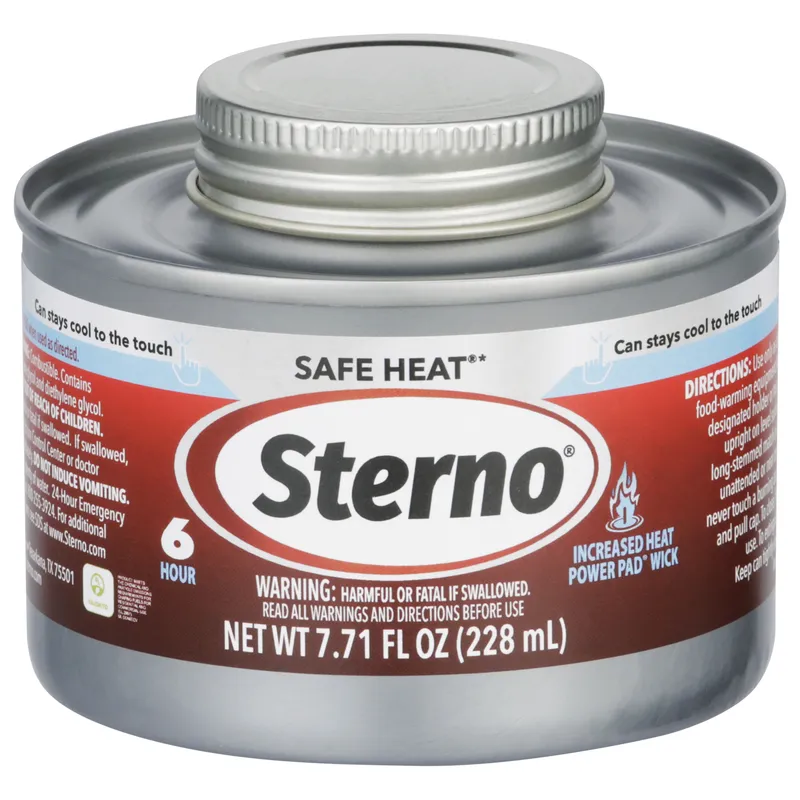 STERNO 10370 Safe Heat PowerPad Chafing Fuel 6-HR - pack of 24