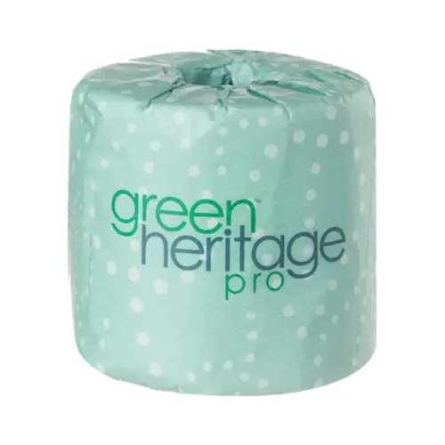 Green Heritage Pro Toilet Paper & Tissue Roll 2PLY White 500 - pack of 96 Green Heritage Pro Toilet Paper & Tissue Roll 2PLY White 500 - pack of 96