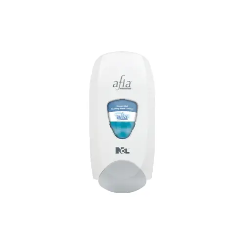 Afia Hand Sanitizer & Soap Dispenser Foam 1250 mL 7X12X4 IN Black Manual Surface Mount Afia Hand Sanitizer & Soap Dispenser Foam 1250 mL 7X12X4 IN Black Manual Surface Mount