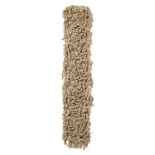 Bristles Dust Mop 36X5 IN Natural Cotton Loop End Launderable Bristles Dust Mop 36X5 IN Natural Cotton Loop End Launderable