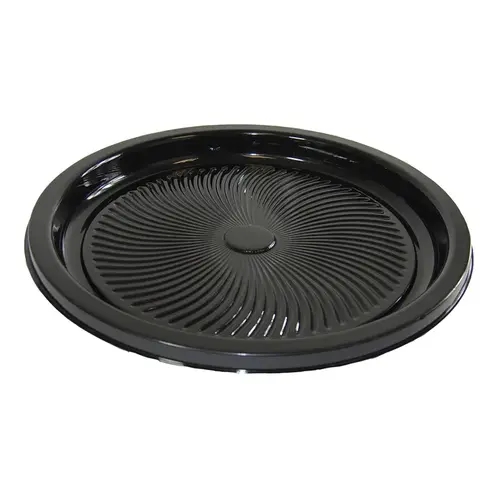 Serving Tray Base 16.13X1.38 IN PET Black Round - pack of 36 Serving Tray Base 16.13X1.38 IN PET Black Round - pack of 36