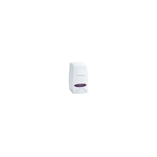 Scott Essential Hand Sanitizer & Soap Dispenser 1000 mL 4.85X8.36X5.43 IN White Manual Surface Mount Scott Essential Hand Sanitizer & Soap Dispenser 1000 mL 4.85X8.36X5.43 IN White Manual Surface Mount