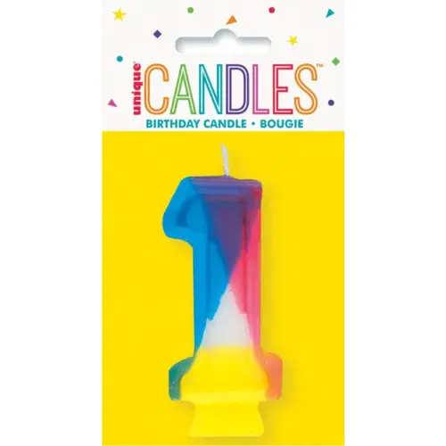 Candle Multicolor #1 - pack of 6 Candle Multicolor #1 - pack of 6