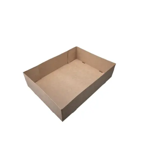 #2 Donut Tray 13.5X9.875X3.375 IN Paperboard Kraft Automatic - pack of 150 #2 Donut Tray 13.5X9.875X3.375 IN Paperboard Kraft Automatic - pack of 150
