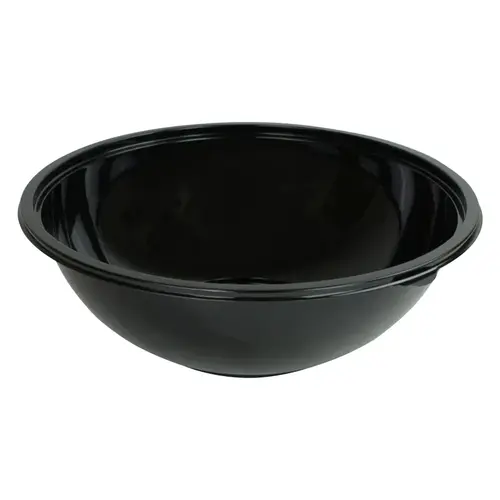 Bowl 320 OZ PET Black Round - pack of 25 Bowl 320 OZ PET Black Round - pack of 25