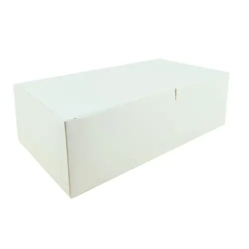 Take-Out Box Tuck-Top 9X5X3 IN Paper White - pack of 250 Take-Out Box Tuck-Top 9X5X3 IN Paper White - pack of 250