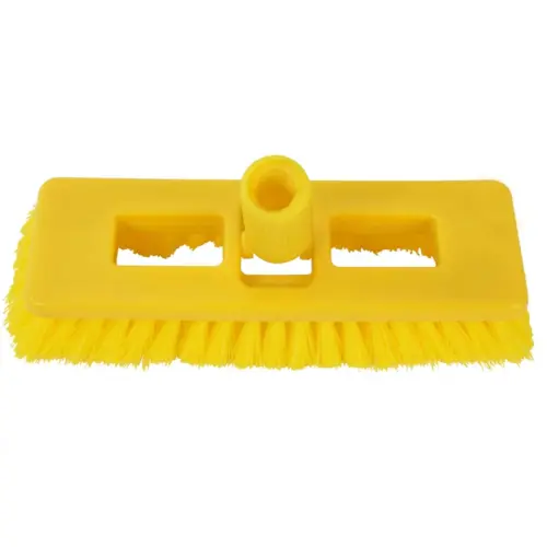 Floor Scrub Brush Plastic Yellow Rectangle Floor Scrub Brush Plastic Yellow Rectangle