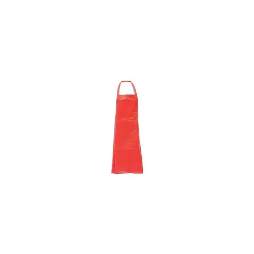 Apron 31X39 IN Red Vinyl Apron 31X39 IN Red Vinyl
