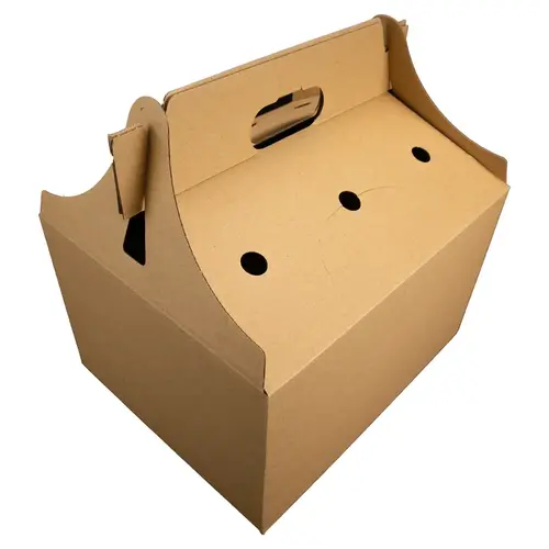 Chicken Barn & Lunch Box 50 Piece 12.94X10.69X7.63 IN Corrugated Cardboard - pack of 36 Chicken Barn & Lunch Box 50 Piece 12.94X10.69X7.63 IN Corrugated Cardboard - pack of 36