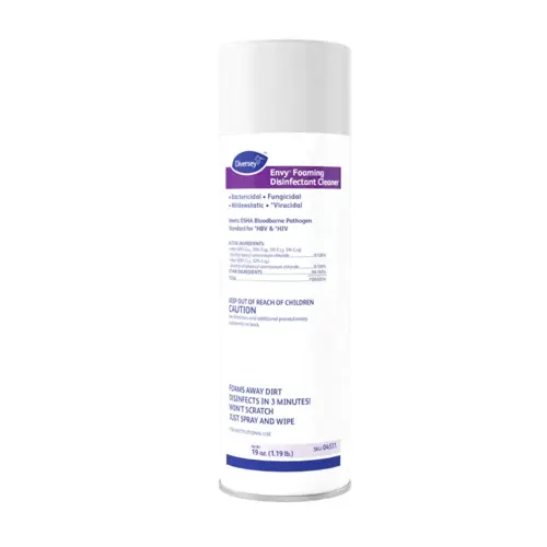 Envy Lavender One-Step Disinfectant 19 FLOZ Multi Surface Aerosol RTU Quat White - pack of 12 Envy Lavender One-Step Disinfectant 19 FLOZ Multi Surface Aerosol RTU Quat White - pack of 12