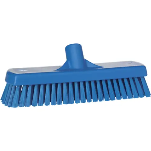 Deck Floor Wall Washing Brush 12 IN PP Blue Stiff Bristles Deck Floor Wall Washing Brush 12 IN PP Blue Stiff Bristles