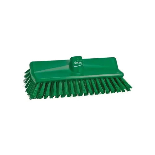 Vikan Broom 10.4X5.9X3.9 IN Green PP Polyester Stainless Steel Vikan Broom 10.4X5.9X3.9 IN Green PP Polyester Stainless Steel