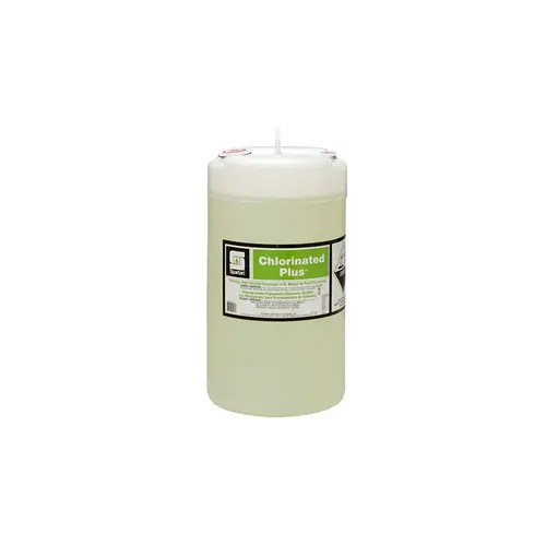 Chlorinated Plus Unscented Degreaser 15 GAL Multi Surface Heavy Duty Alkaline Concentrate Yellow Chlorinated Plus Unscented Degreaser 15 GAL Multi Surface Heavy Duty Alkaline Concentrate Yellow