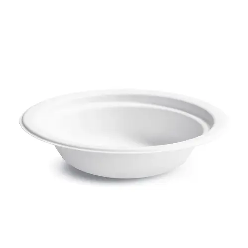 The Chinet Brand Bowl 12 OZ Molded Fiber White Round - pack of 1000 The Chinet Brand Bowl 12 OZ Molded Fiber White Round - pack of 1000