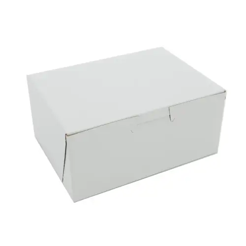 Bakery Box 6X4.5X2.75 IN White Without Window Premium - pack of 250 Bakery Box 6X4.5X2.75 IN White Without Window Premium - pack of 250