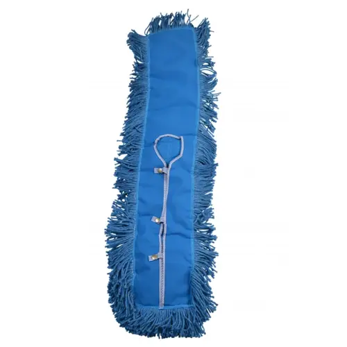 JaniFiber Dust Mop 36X5 IN Blue Static Charged - pack of 12 JaniFiber Dust Mop 36X5 IN Blue Static Charged - pack of 12