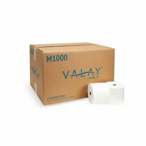 Valay Toilet Paper & Tissue Roll 3.9X4.0 IN 2PLY White Core High Capacity - pack of 36 Valay Toilet Paper & Tissue Roll 3.9X4.0 IN 2PLY White Core High Capacity - pack of 36