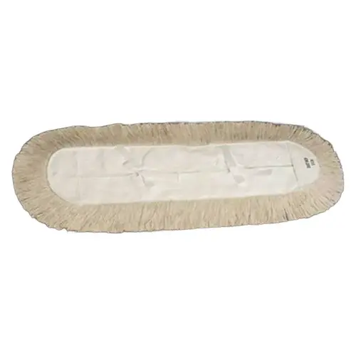 Dust Mop Refill 24X5 IN Natural Cotton - pack of 12 Dust Mop Refill 24X5 IN Natural Cotton - pack of 12