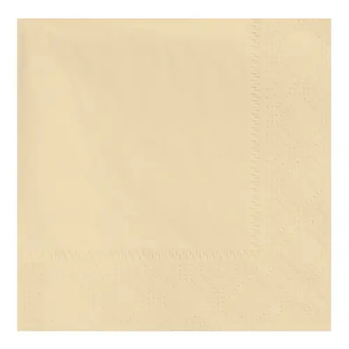 Beverage Napkins 10X10 IN Beige Paper 2PLY - pack of 1000 Beverage Napkins 10X10 IN Beige Paper 2PLY - pack of 1000